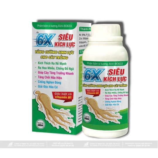 6X SIÊU KÍCH LỰC